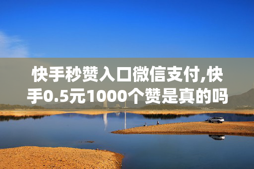 快手秒赞入口微信支付,快手0.5元1000个赞是真的吗 - 抖音点赞评论机器人 - dy点赞充值24小时到账